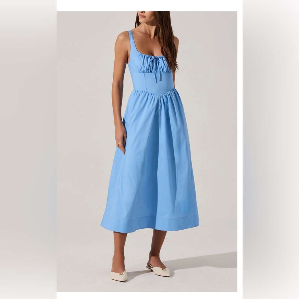 ASTR the Label Corset Fit & Flare Dress